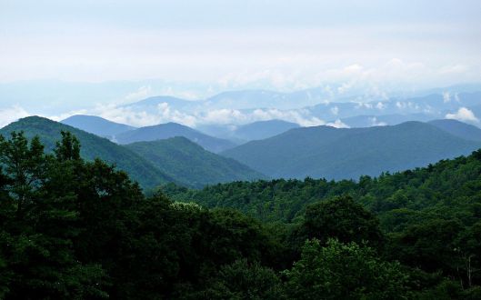 Blue Ridge Mountains, Wiki Commons