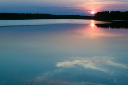 Sun at Midnight Lapland
